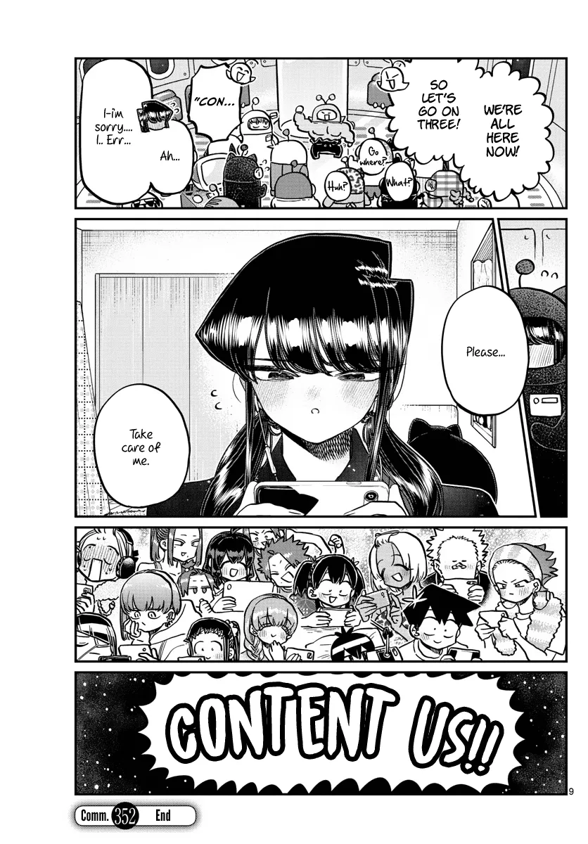 Komi-San Wa Komyushou Desu Mangakakalot X Chapter 352 Page 9