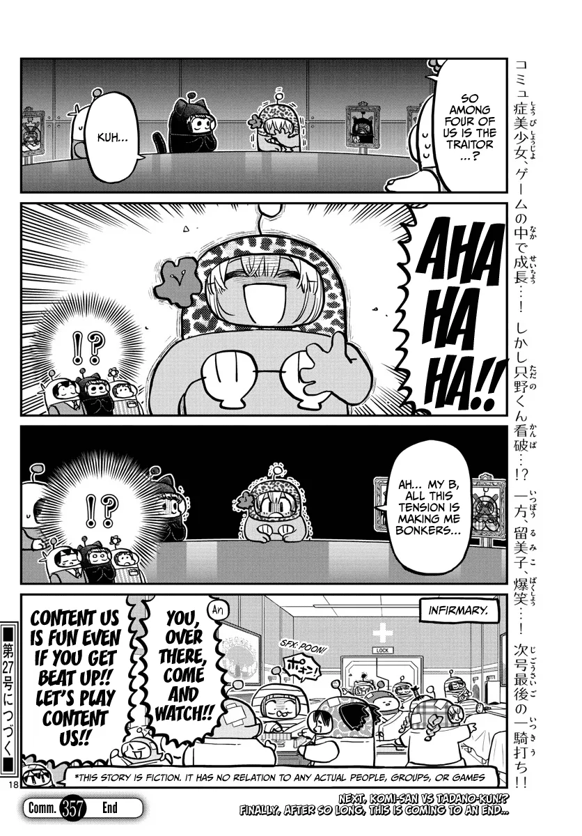 Komi-San Wa Komyushou Desu Mangakakalot X Chapter 357 Page 18