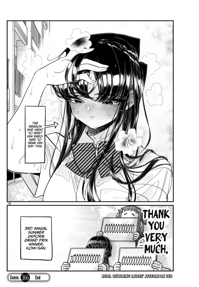 Komi-San Wa Komyushou Desu Mangakakalot X Chapter 366 Page 18