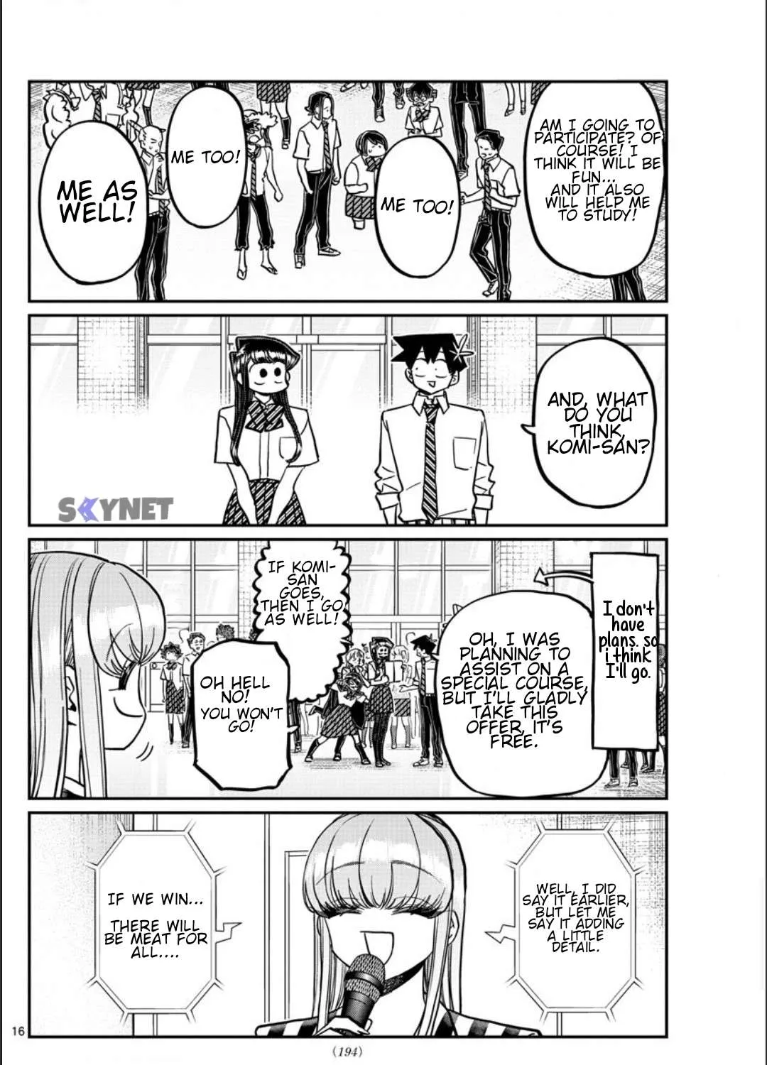 Komi-San Wa Komyushou Desu Mangakakalot X Chapter 376 Page 15