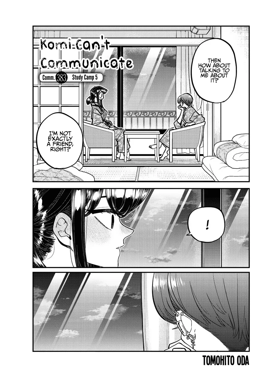 Komi-San Wa Komyushou Desu Mangakakalot X Chapter 383 Page 1