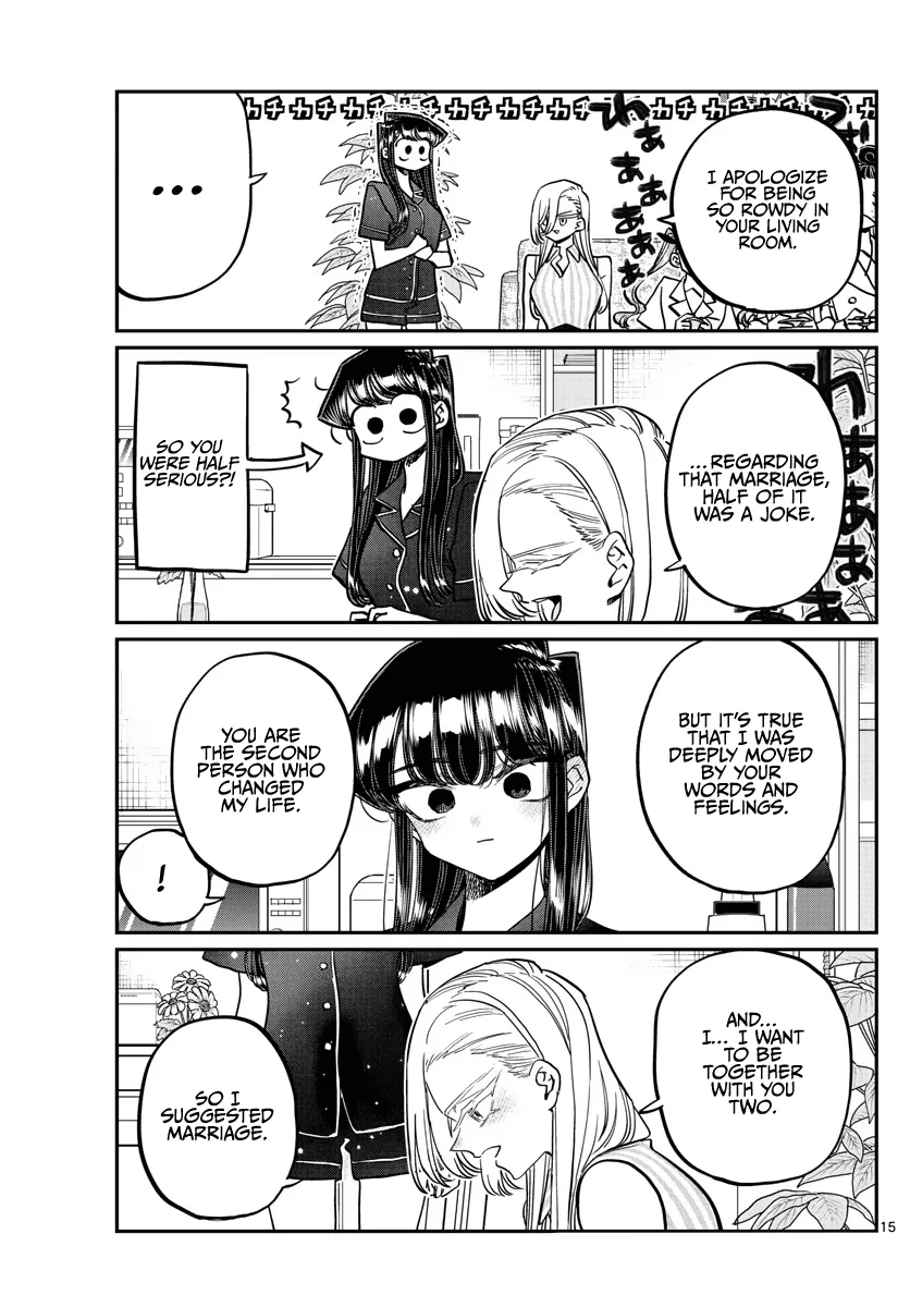 Komi-San Wa Komyushou Desu Mangakakalot X Chapter 392 Page 15