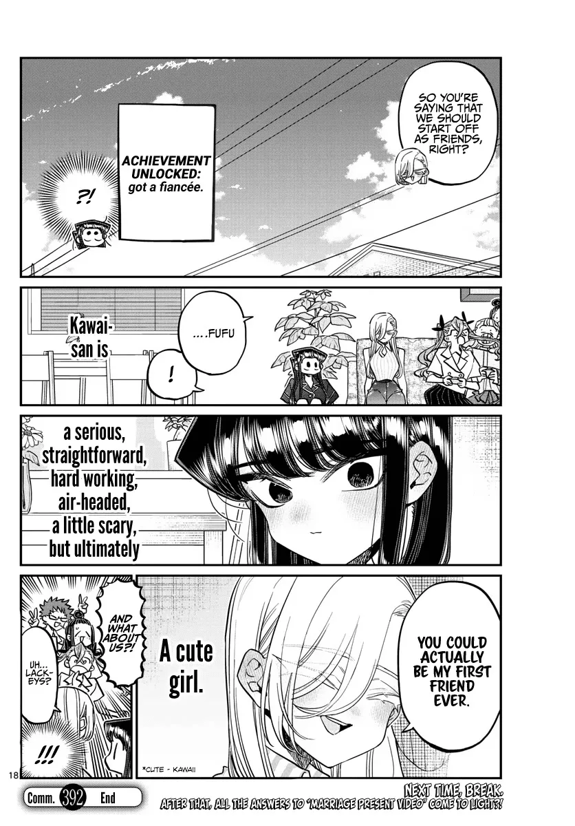 Komi-San Wa Komyushou Desu Mangakakalot X Chapter 392 Page 18