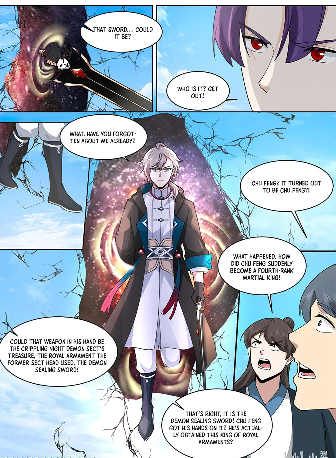 Martial God Asura Mangakakalot X Chapter 615 Page 12