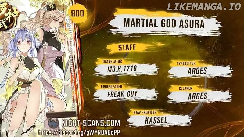 Martial God Asura Mangakakalot X Chapter 800 Page 2