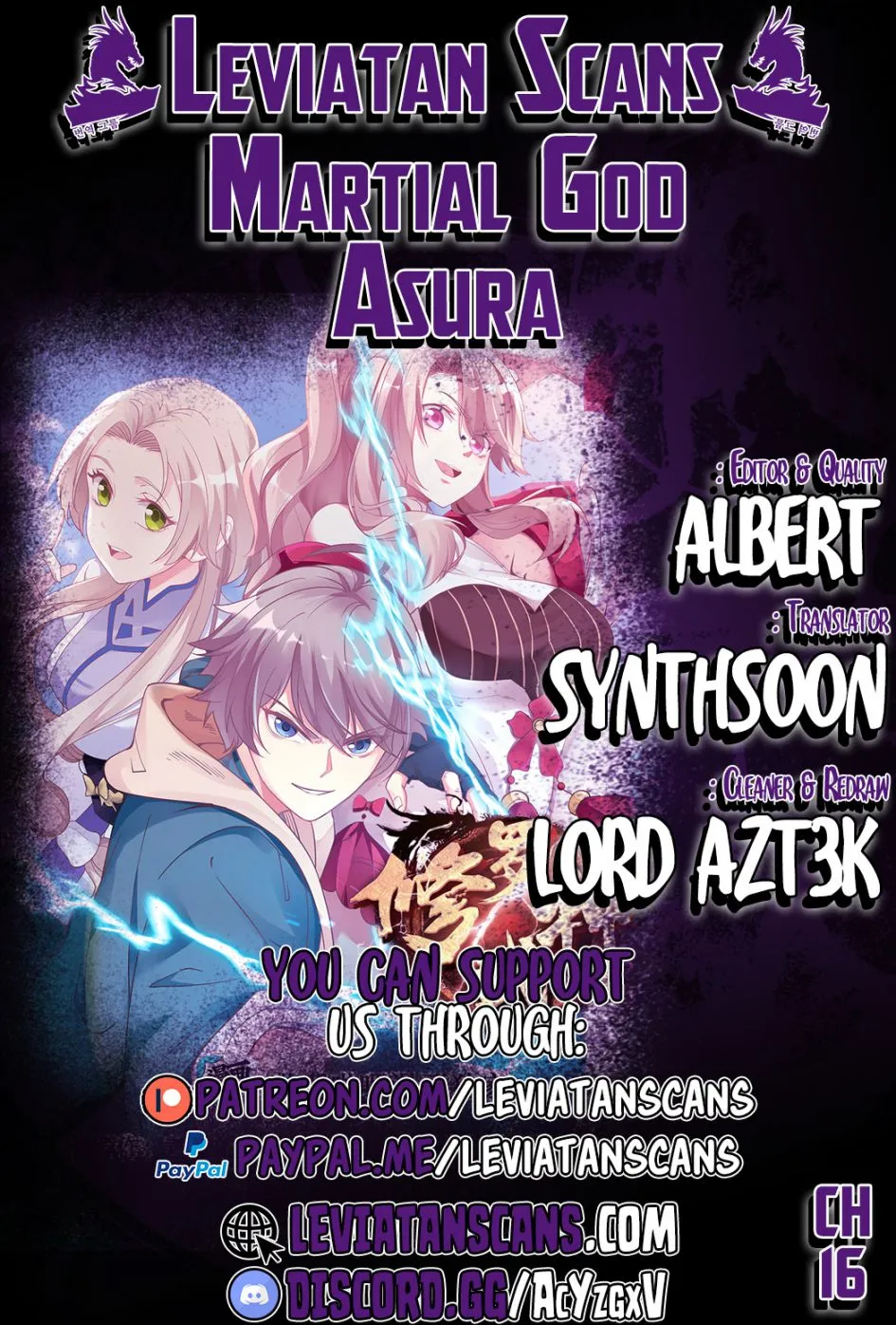 Martial God Asura Mangakakalot X Chapter 16 Page 1