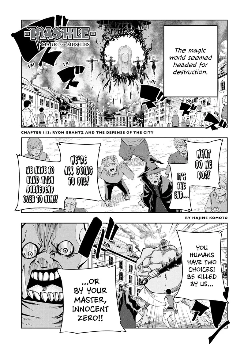 Mashle Mangakakalot X Chapter 113 Page 1