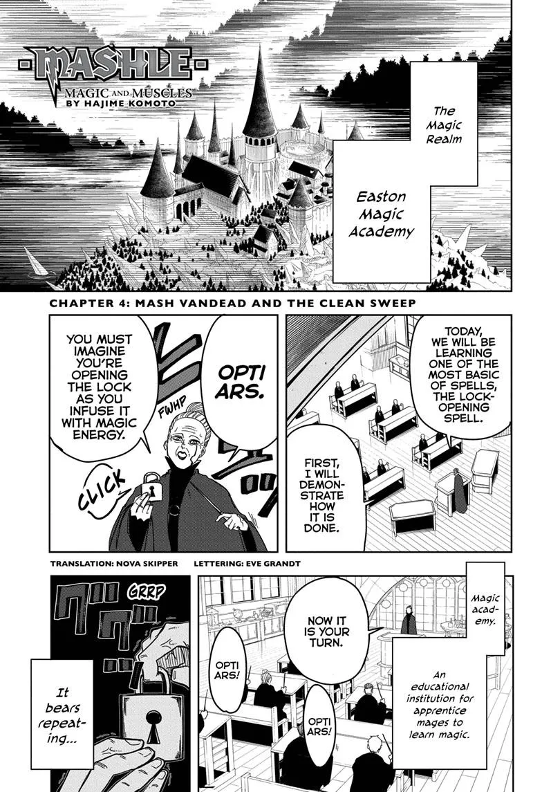 Mashle Mangakakalot X Chapter 4 Page 1