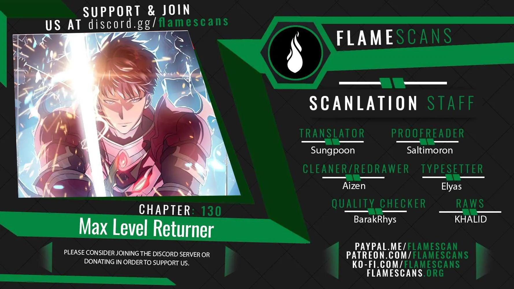 Max Level Returner Mangakakalot X Chapter 130 Page 1