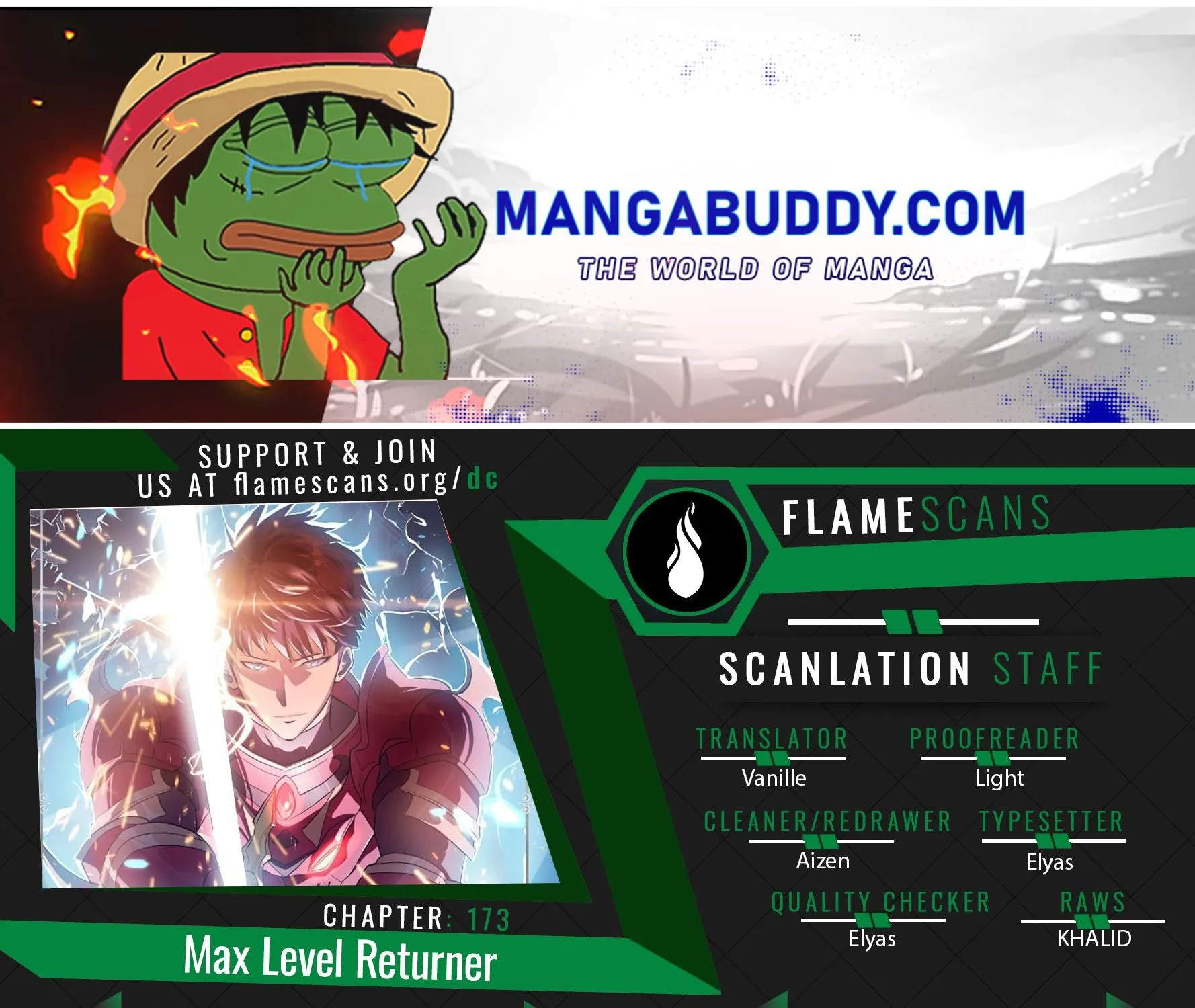 Max Level Returner Mangakakalot X Chapter 173 Page 1