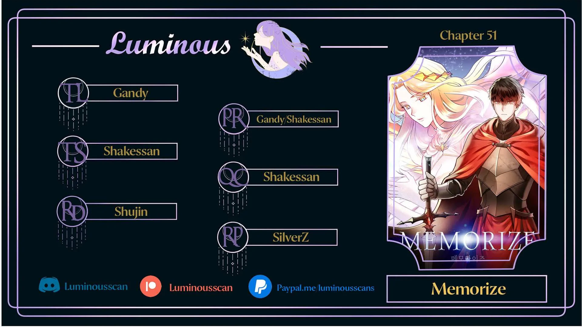 Memorize Mangakakalot X Chapter 51 Page 1