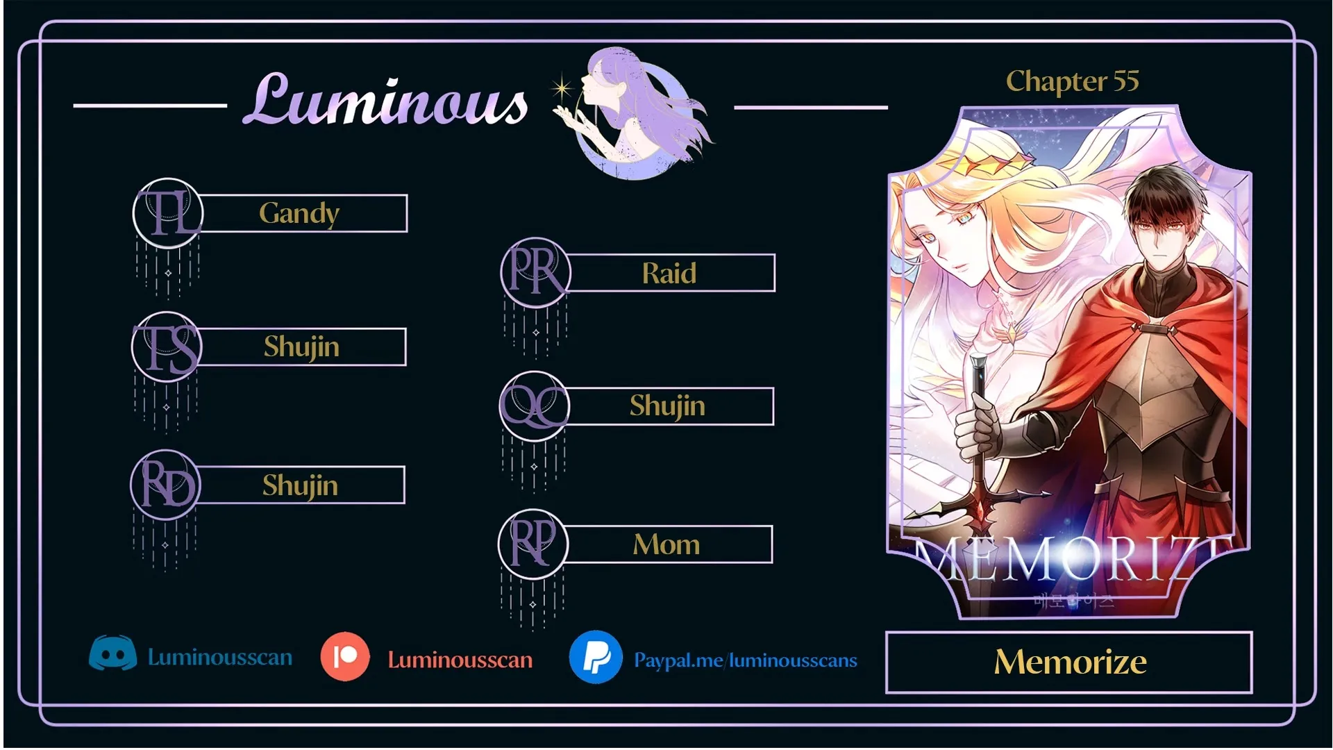 Memorize Mangakakalot X Chapter 55 Page 1