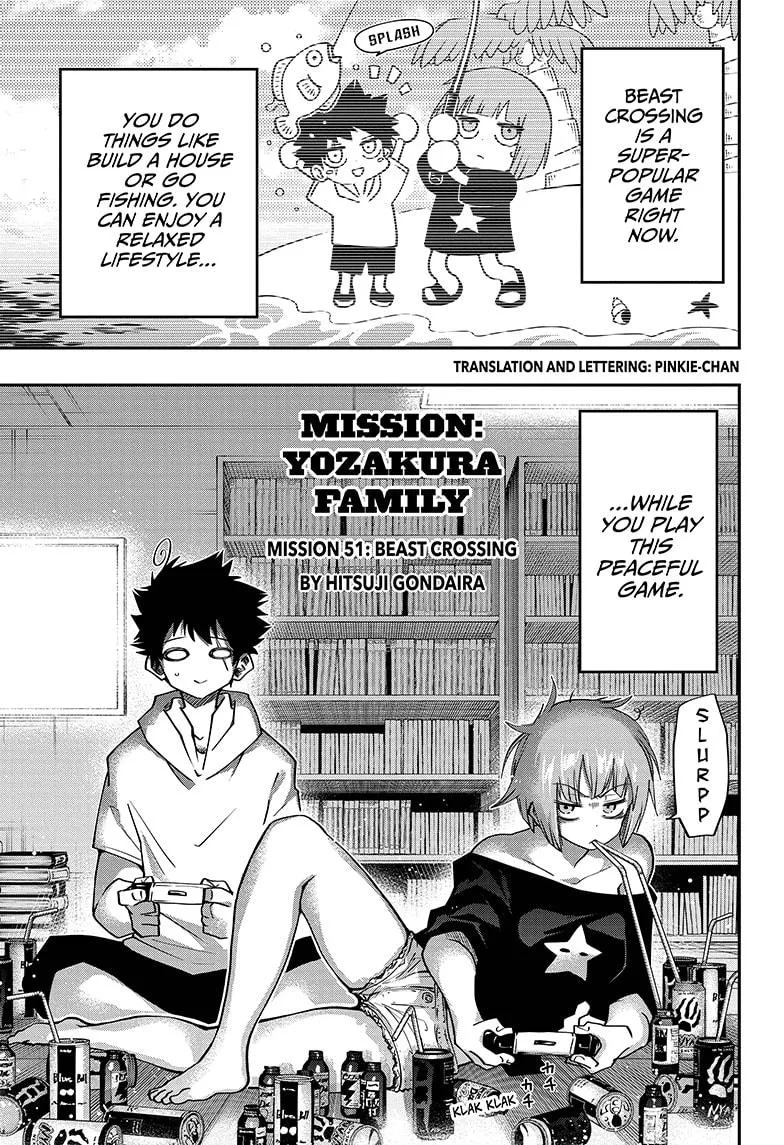 Mission: Yozakura Family Mangakakalot X Chapter 51 Page 1