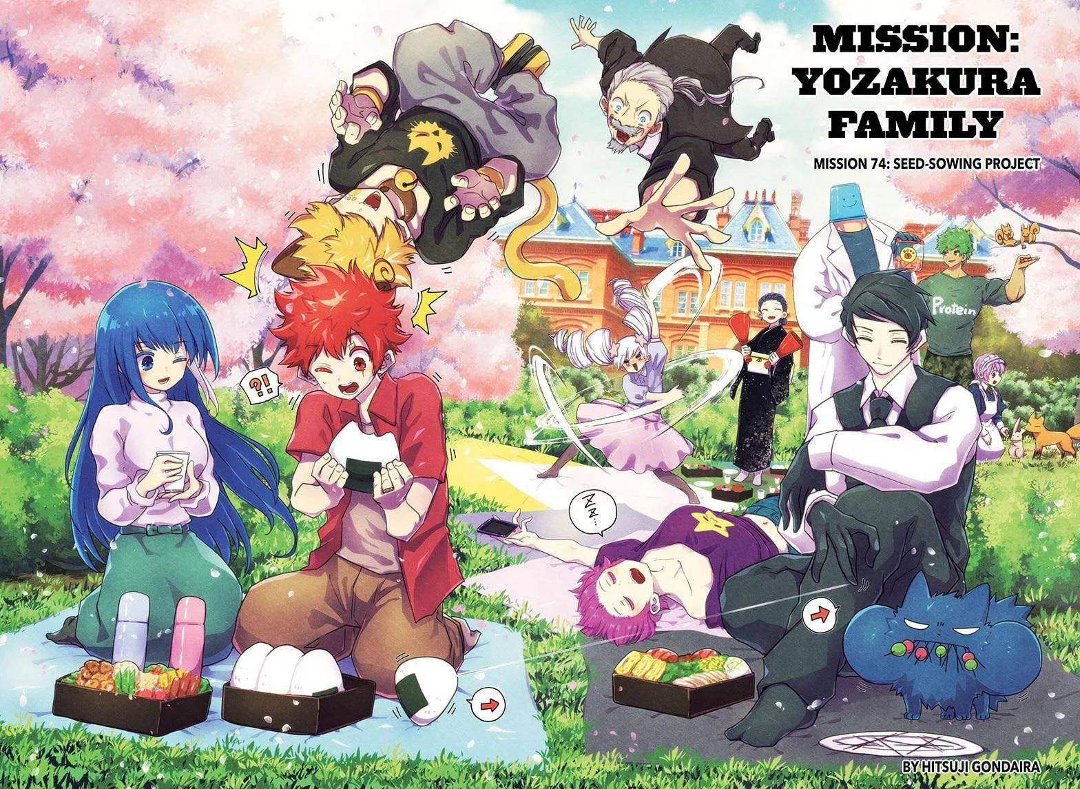 Mission: Yozakura Family Mangakakalot X Chapter 74 Page 2