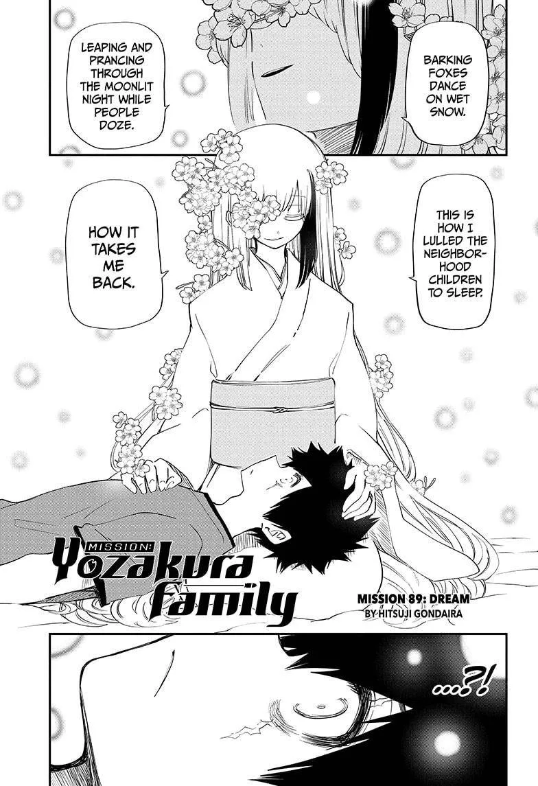 Mission: Yozakura Family Mangakakalot X Chapter 89 Page 1