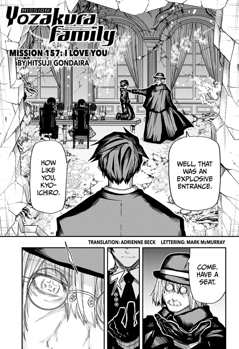 Mission: Yozakura Family Mangakakalot X Chapter 157 Page 1