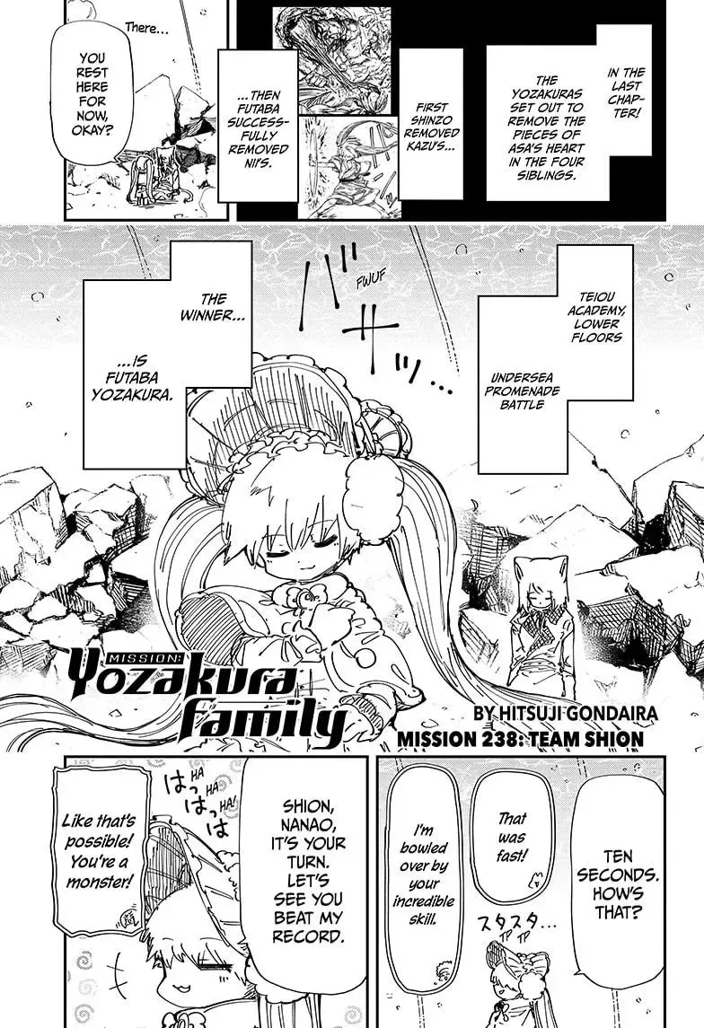 Mission: Yozakura Family Mangakakalot X Chapter 238 Page 1