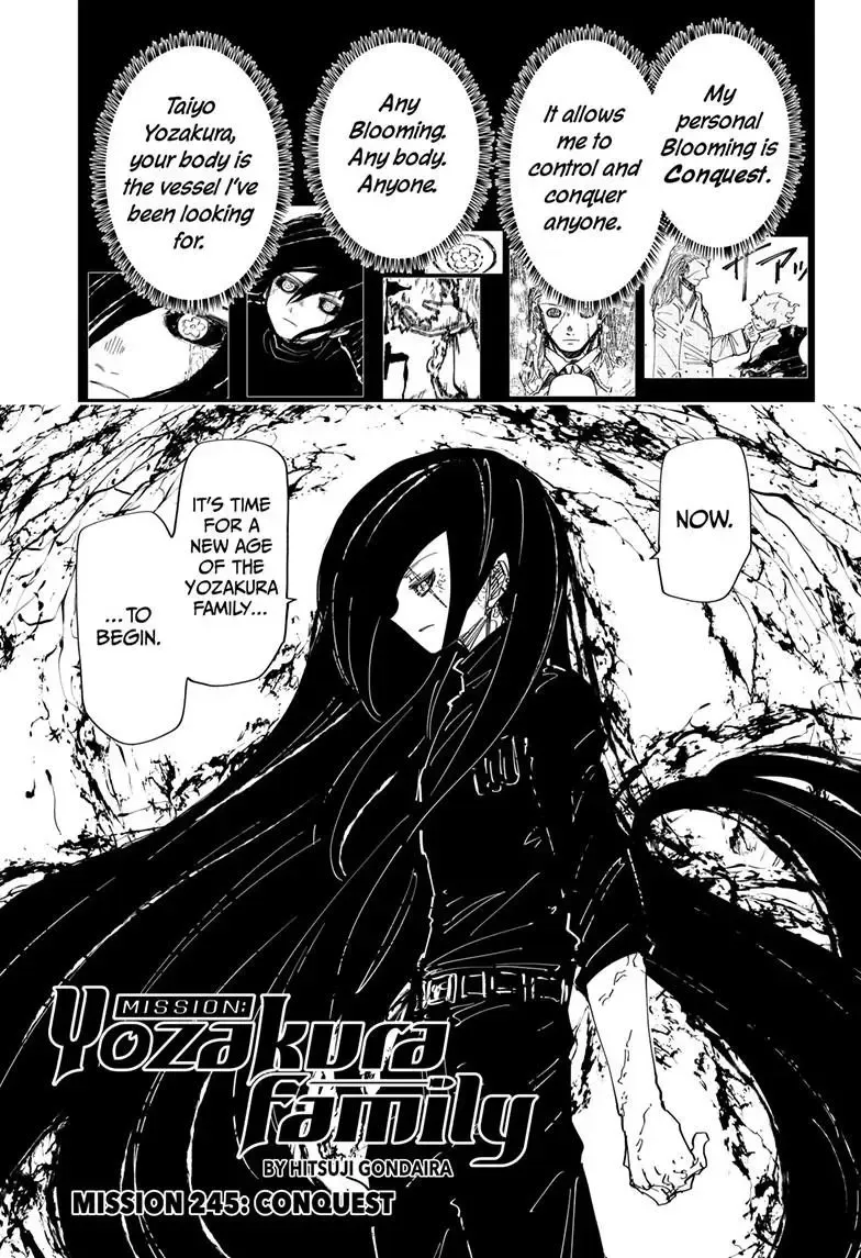 Mission: Yozakura Family Mangakakalot X Chapter 245 Page 1