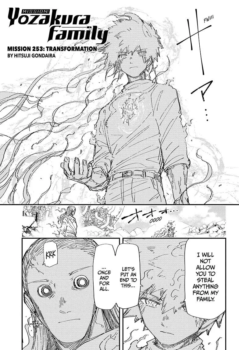 Mission: Yozakura Family Mangakakalot X Chapter 253 Page 1