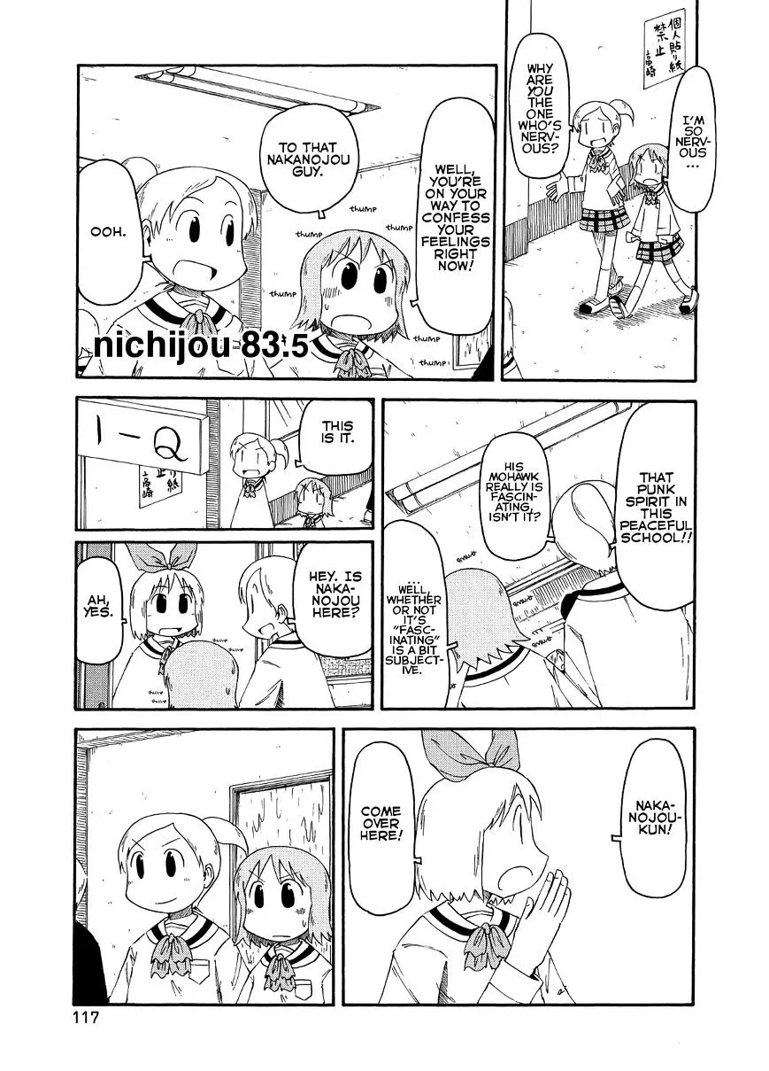 Nichijou Mangakakalot X Chapter 83.5 Page 1