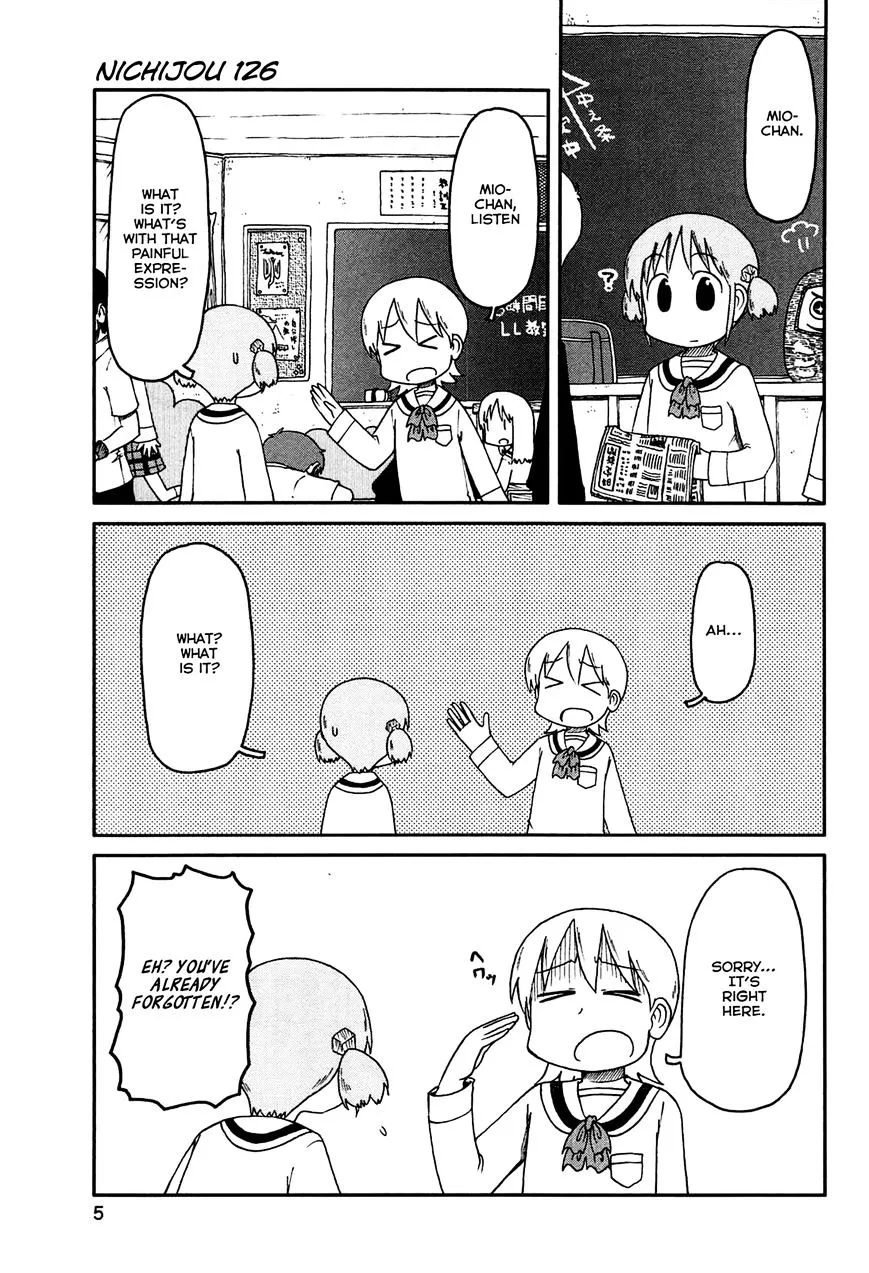 Nichijou Mangakakalot X Chapter 126 Page 1