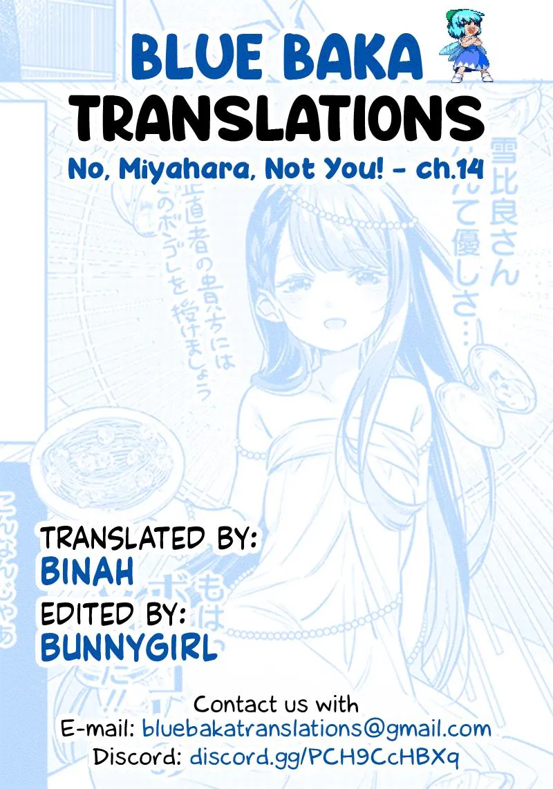 No, Miyahara, Not You! Mangakakalot X Chapter 14 Page 13