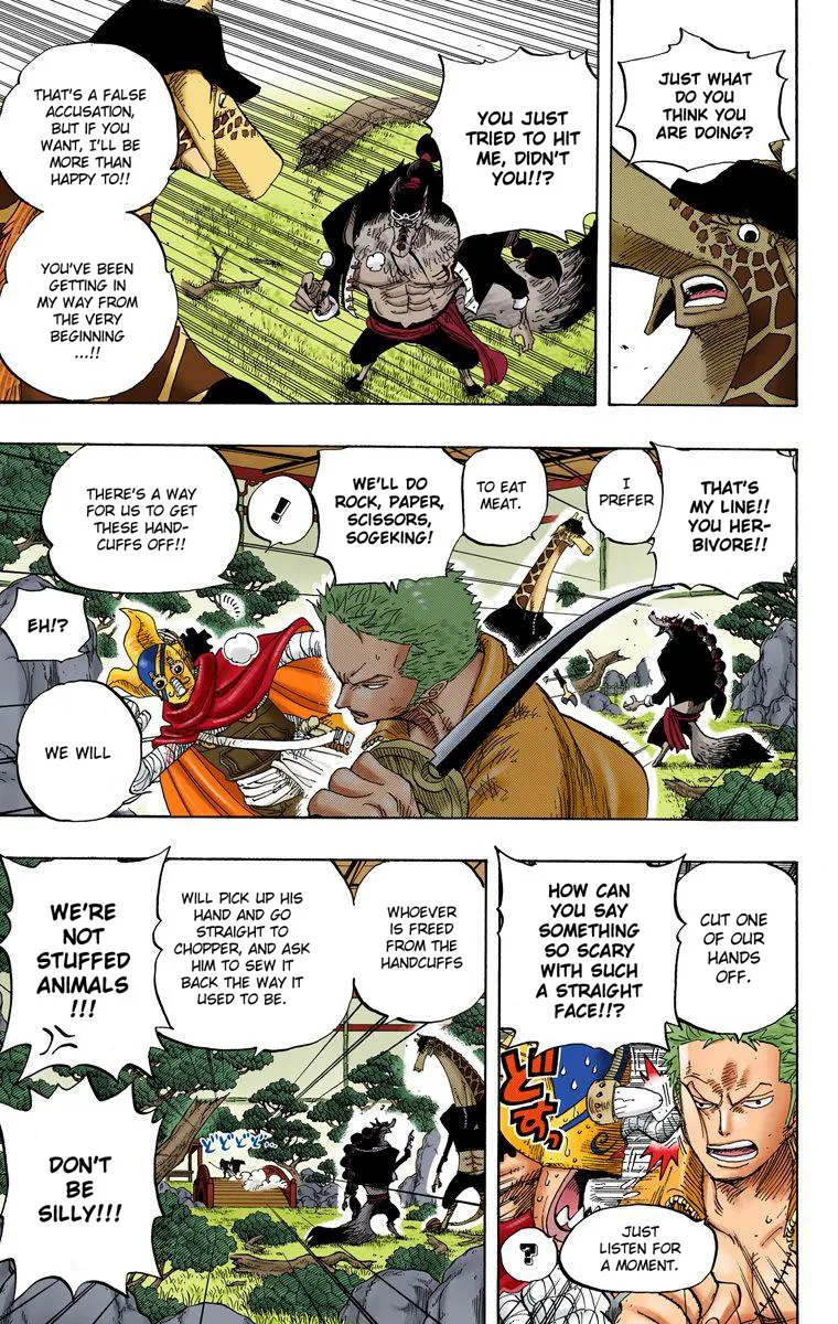 One Piece - Digital Colored Comics Mangakakalot X Chapter 406 Page 9