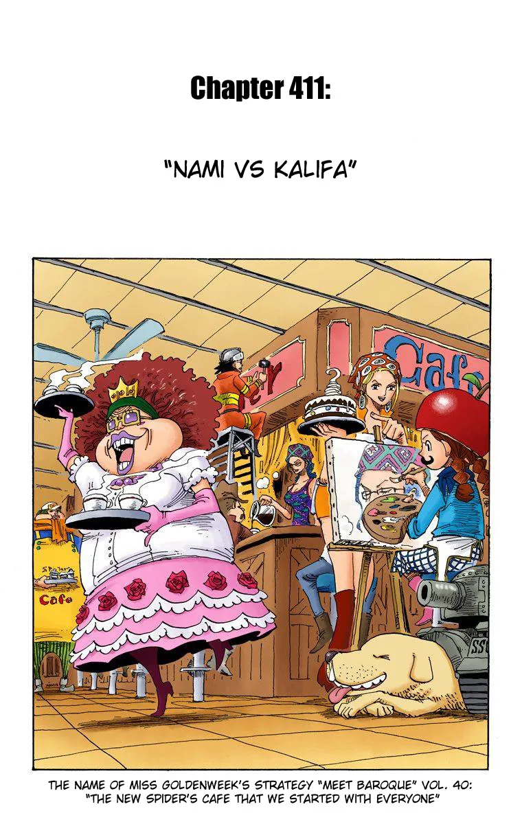 One Piece - Digital Colored Comics Mangakakalot X Chapter 411 Page 2
