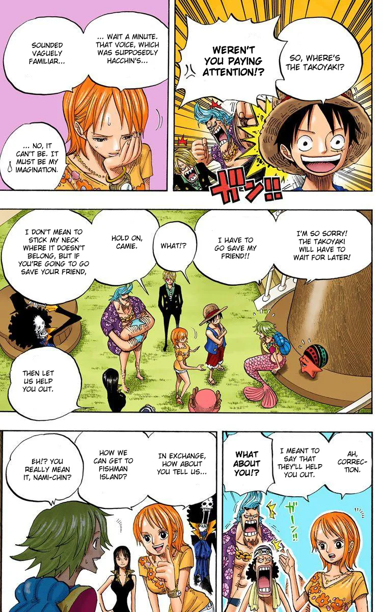 One Piece - Digital Colored Comics Mangakakalot X Chapter 491 Page 10