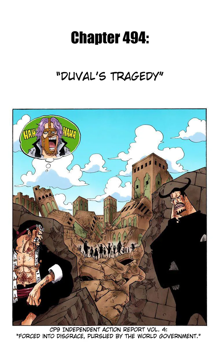 One Piece - Digital Colored Comics Mangakakalot X Chapter 494 Page 2