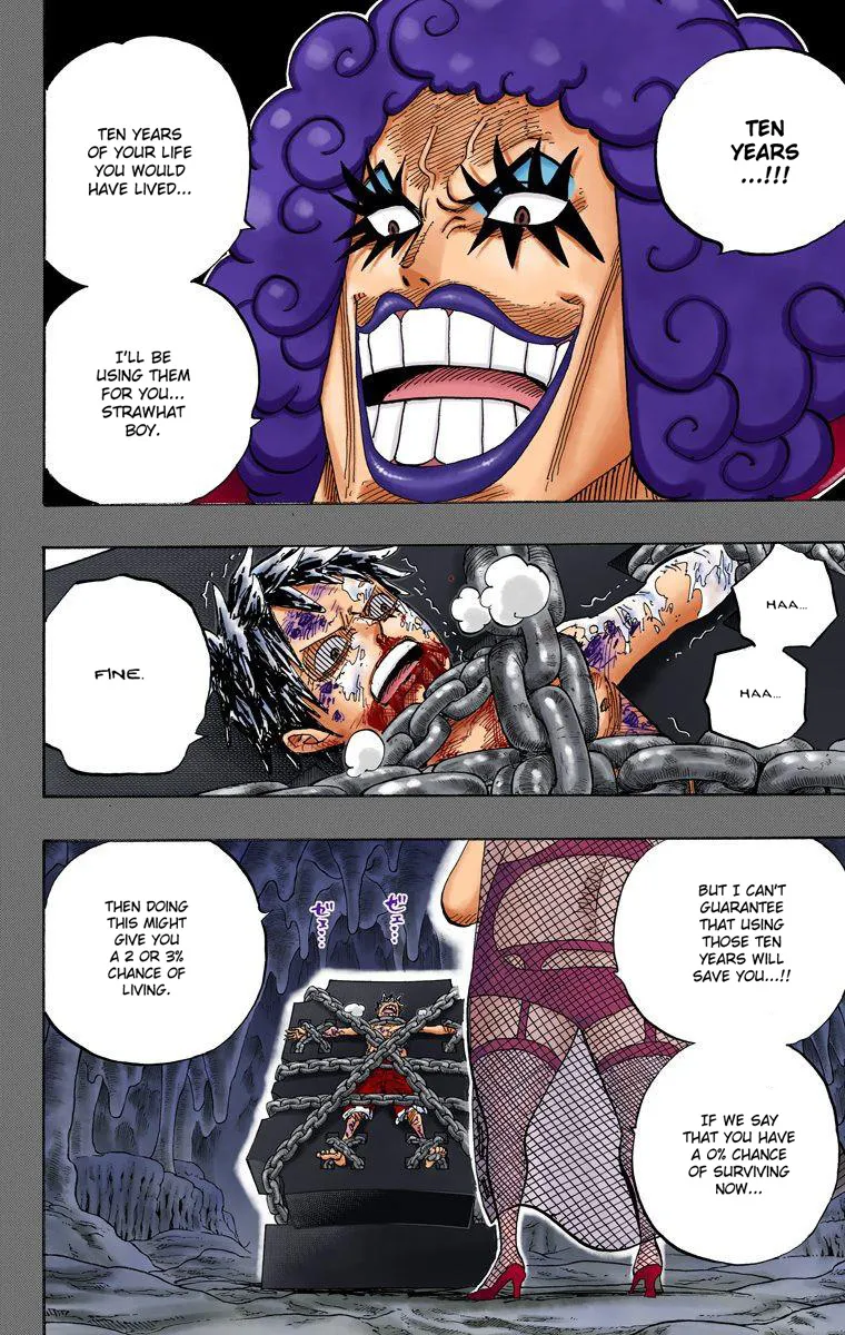 One Piece - Digital Colored Comics Mangakakalot X Chapter 538 Page 3
