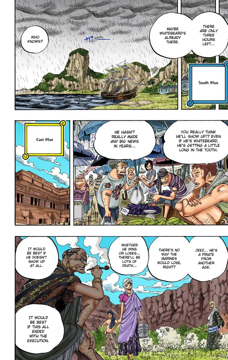 One Piece - Digital Colored Comics Mangakakalot X Chapter 550 Page 3