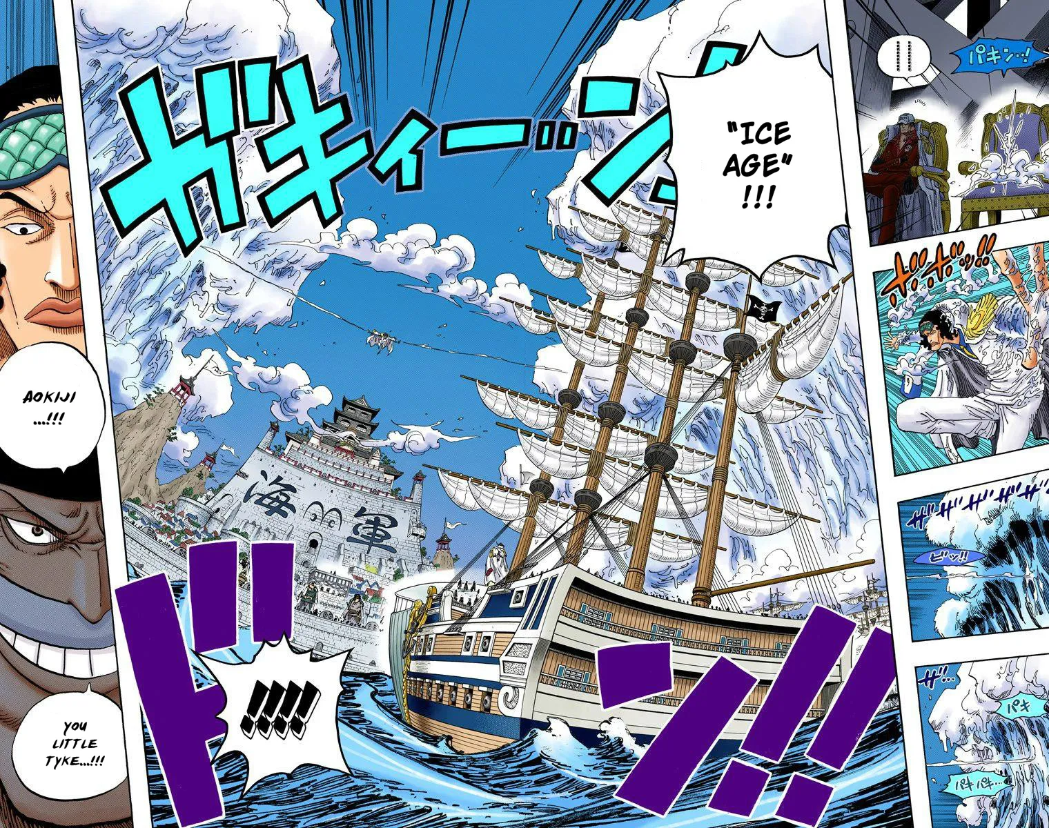 One Piece - Digital Colored Comics Mangakakalot X Chapter 553 Page 4