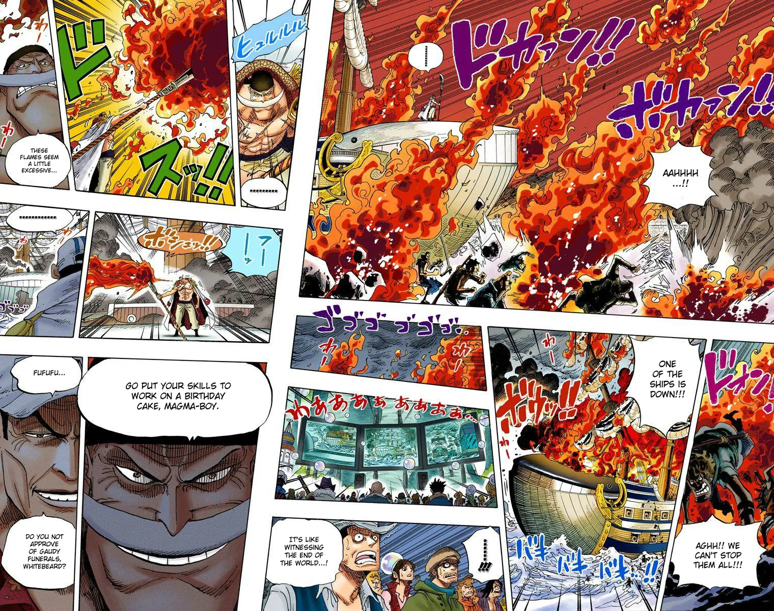 One Piece - Digital Colored Comics Mangakakalot X Chapter 554 Page 7