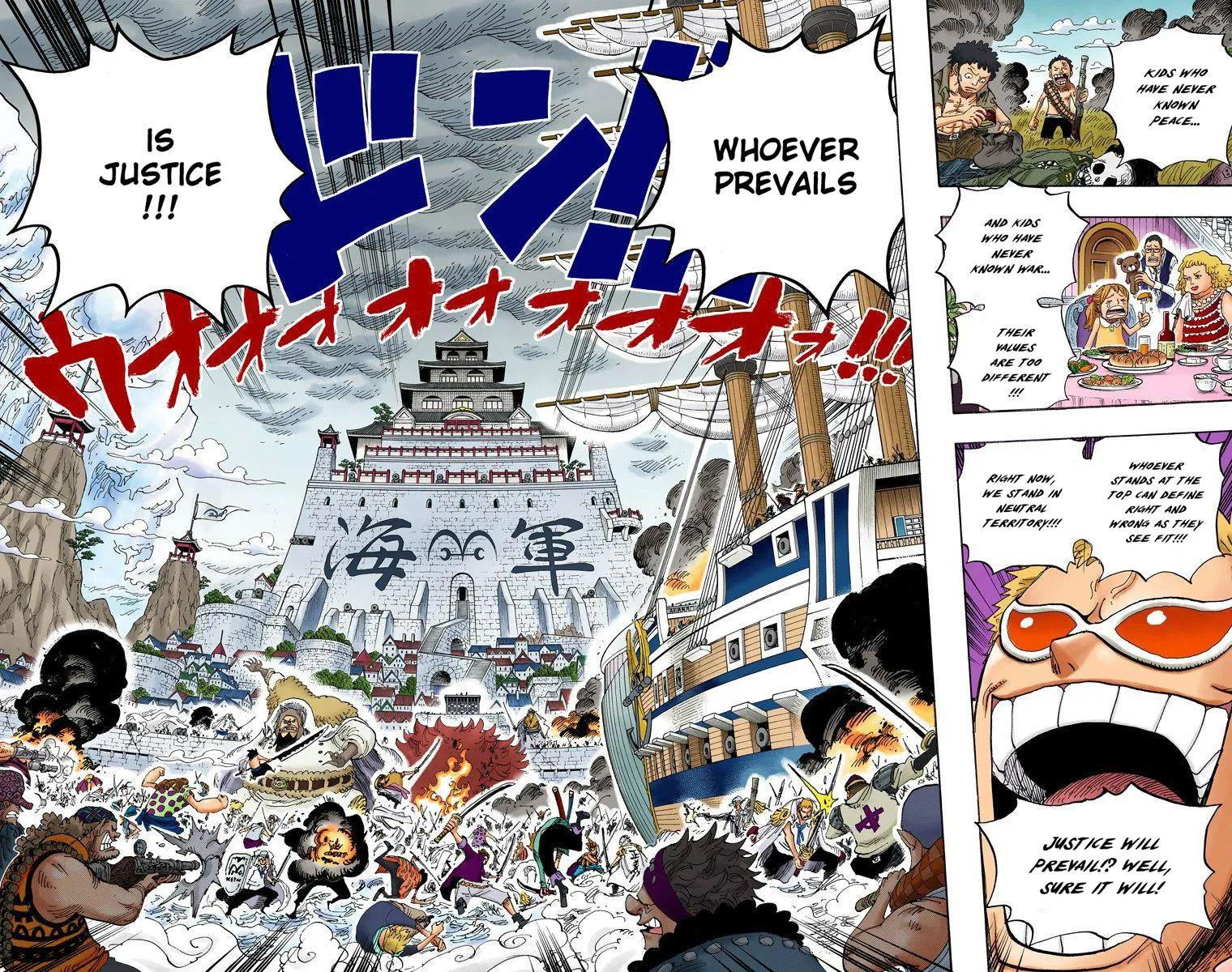 One Piece - Digital Colored Comics Mangakakalot X Chapter 556 Page 9
