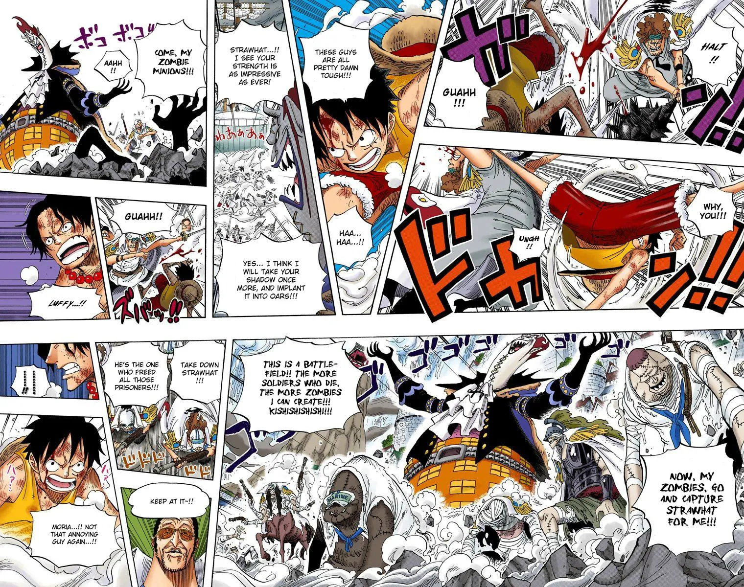 One Piece - Digital Colored Comics Mangakakalot X Chapter 558 Page 8