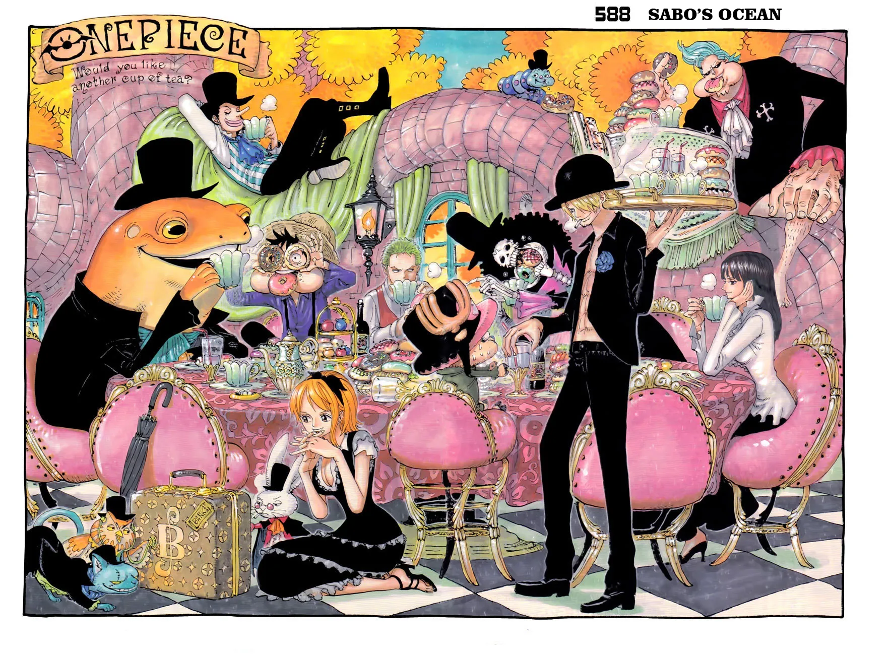 One Piece - Digital Colored Comics Mangakakalot X Chapter 588 Page 2