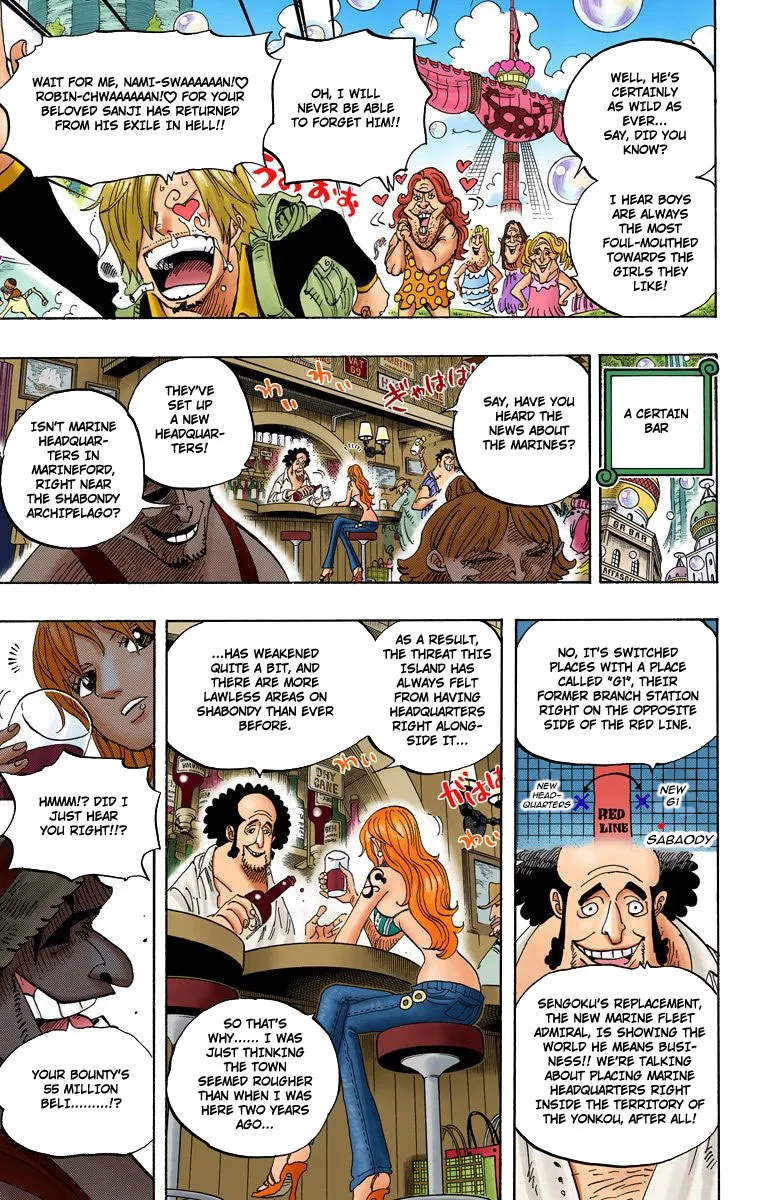One Piece - Digital Colored Comics Mangakakalot X Chapter 598 Page 9