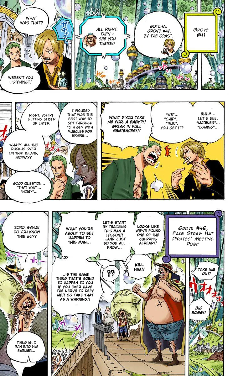 One Piece - Digital Colored Comics Mangakakalot X Chapter 601 Page 4