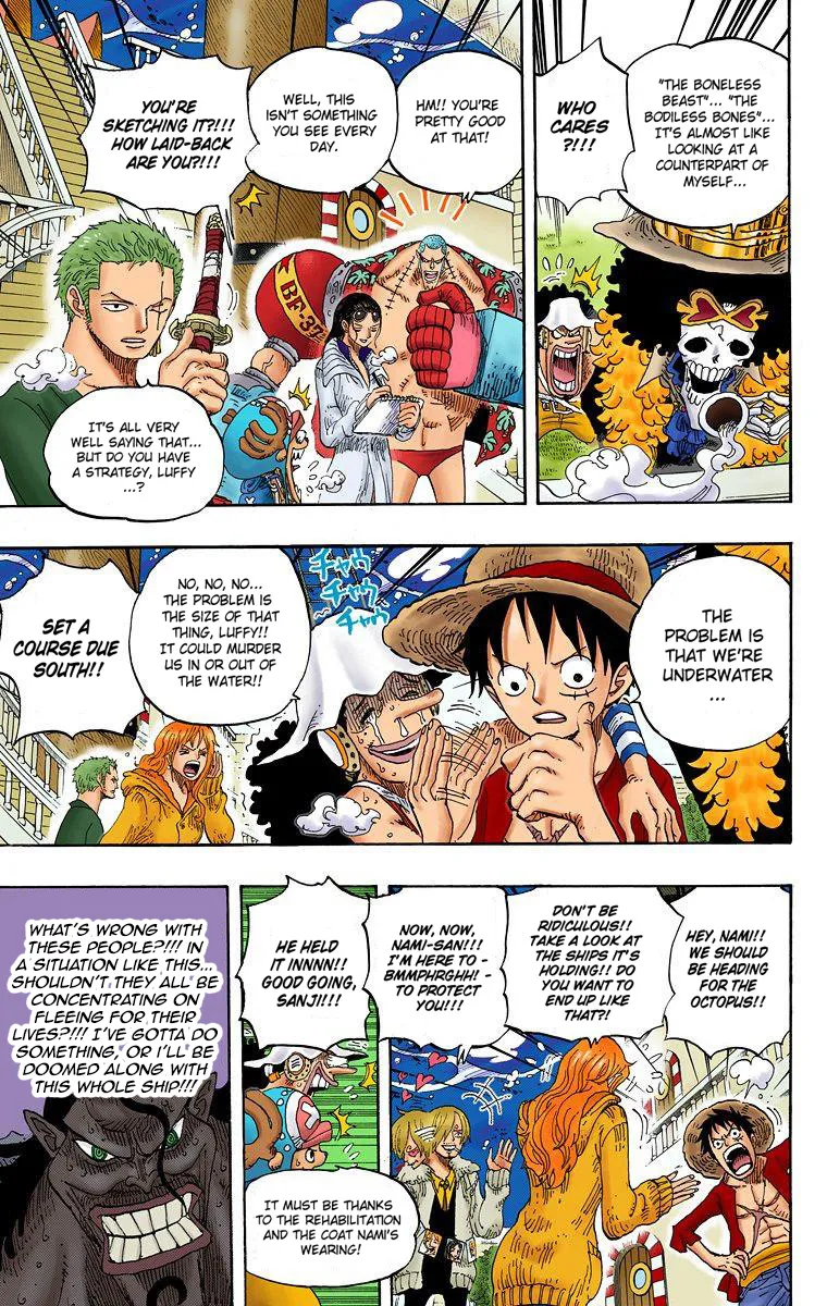 One Piece - Digital Colored Comics Mangakakalot X Chapter 605 Page 4