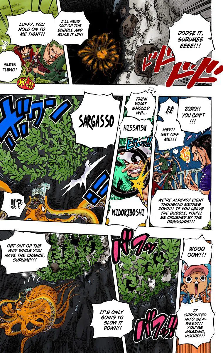 One Piece - Digital Colored Comics Mangakakalot X Chapter 607 Page 9