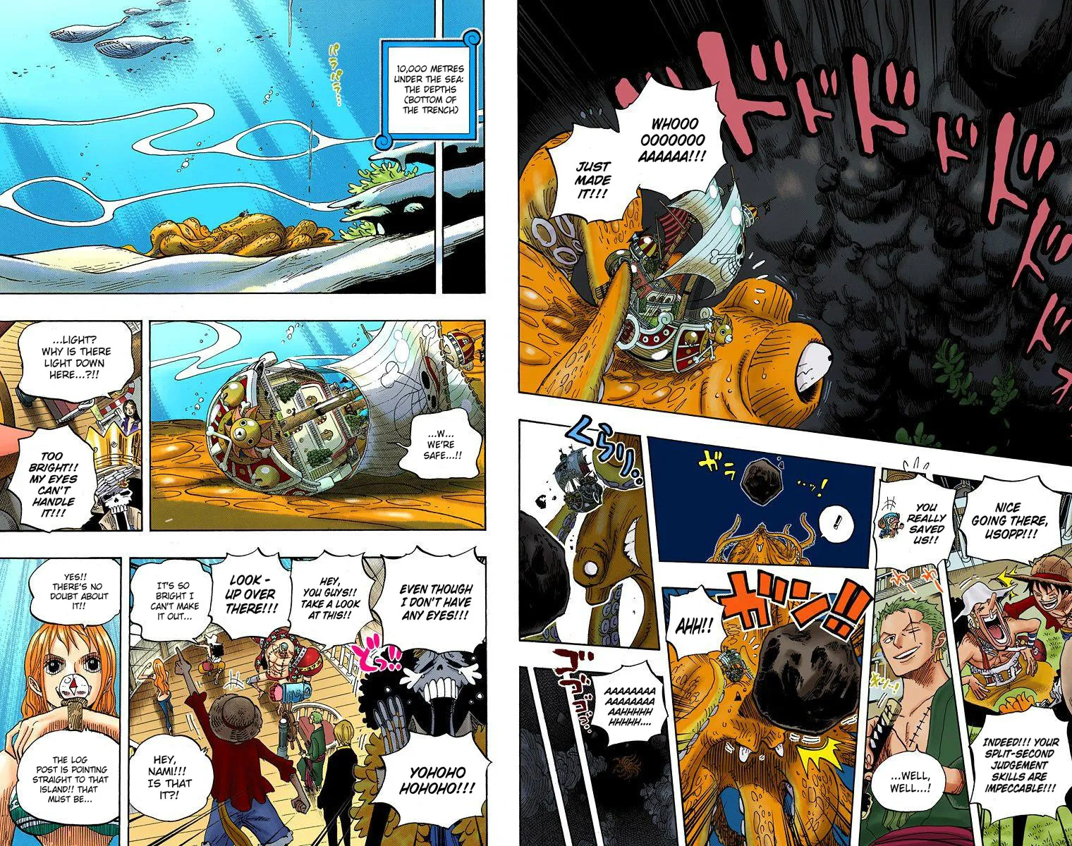 One Piece - Digital Colored Comics Mangakakalot X Chapter 607 Page 10