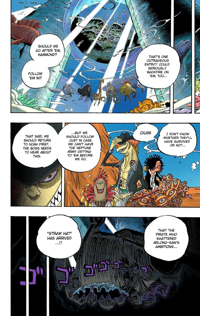 One Piece - Digital Colored Comics Mangakakalot X Chapter 608 Page 9