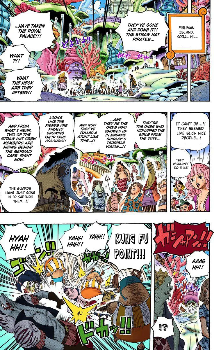 One Piece - Digital Colored Comics Mangakakalot X Chapter 614 Page 9
