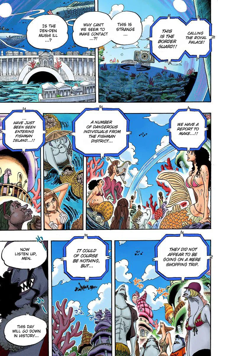 One Piece - Digital Colored Comics Mangakakalot X Chapter 616 Page 4