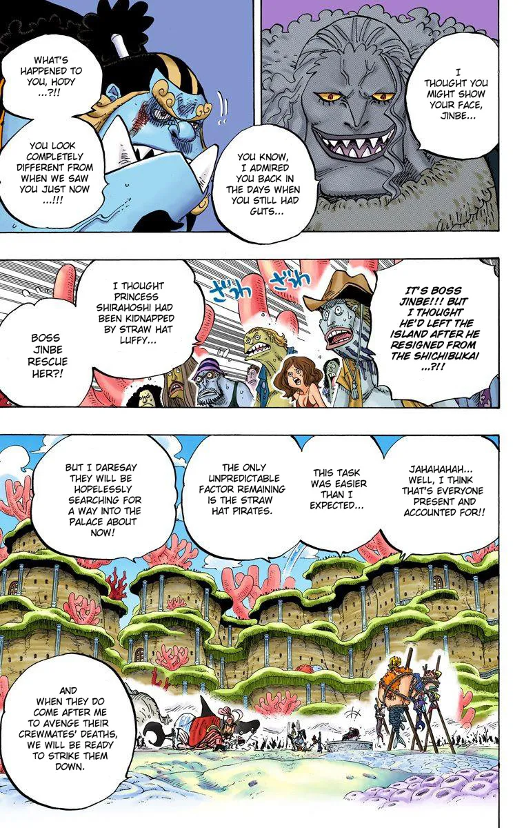 One Piece - Digital Colored Comics Mangakakalot X Chapter 632 Page 9