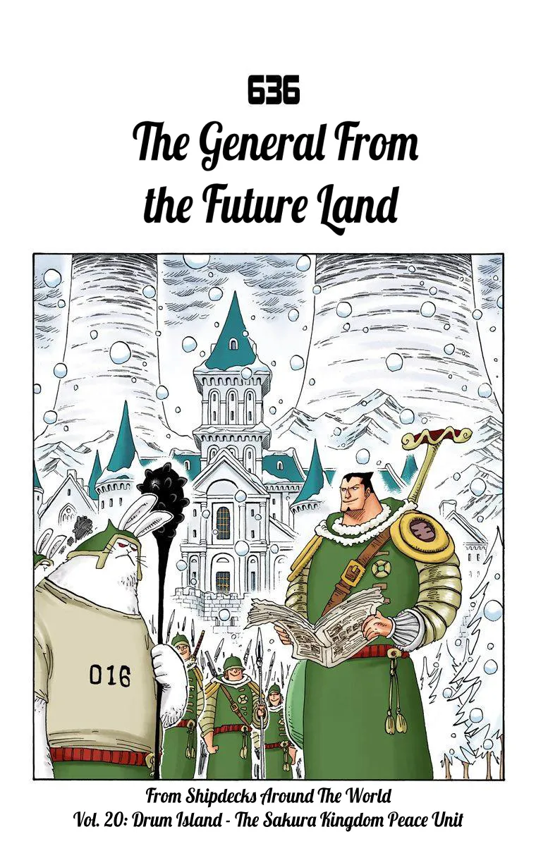 One Piece - Digital Colored Comics Mangakakalot X Chapter 636 Page 2