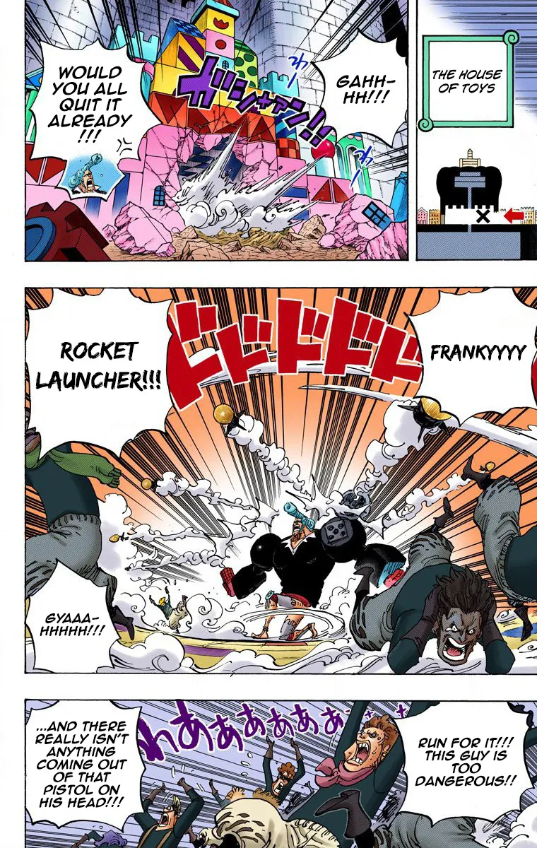 One Piece - Digital Colored Comics Mangakakalot X Chapter 735 Page 9