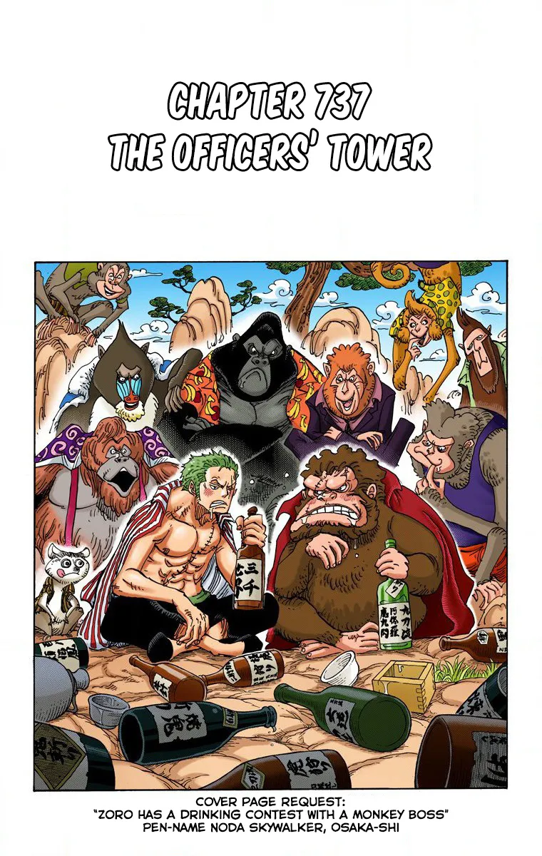 One Piece - Digital Colored Comics Mangakakalot X Chapter 737 Page 2