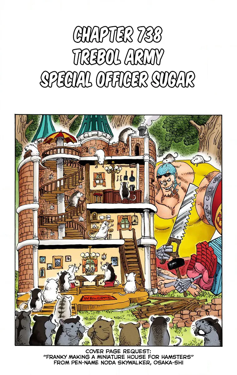 One Piece - Digital Colored Comics Mangakakalot X Chapter 738 Page 2